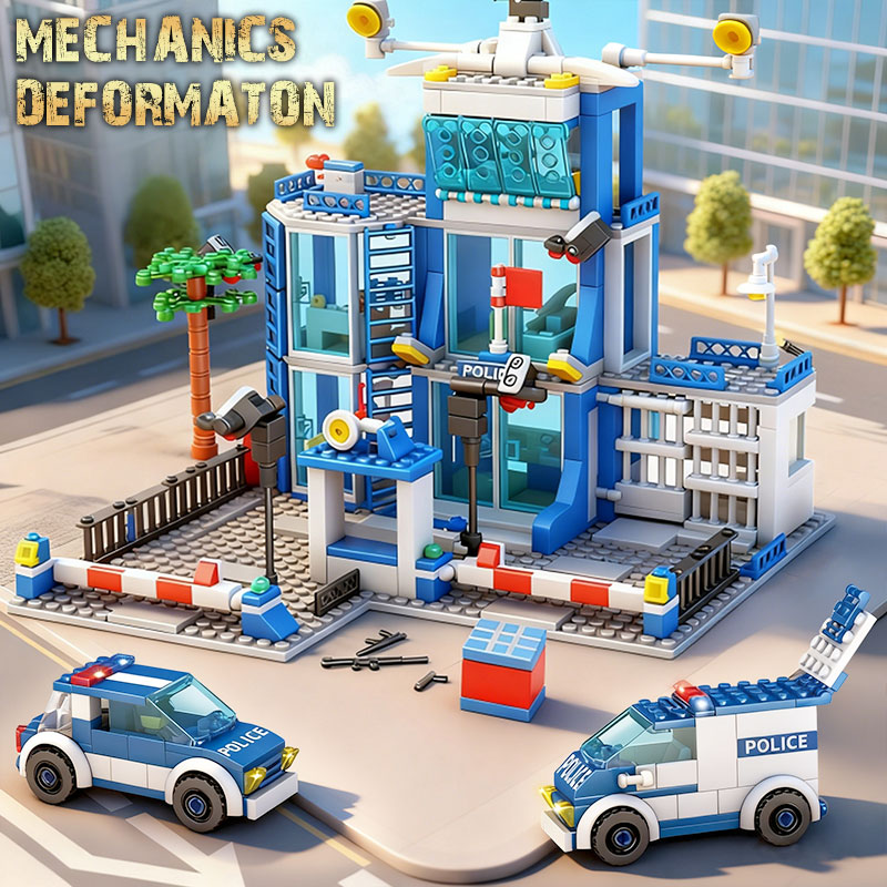 ชุดตัวต่อบล็อกสถานีตำรวจเมือง  - Lego Set City บทวิจารณ์และราคา