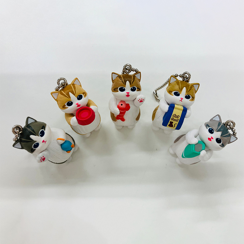 โมฟูแซนด์ พวงกุญแจแมวน่ารัก กล - Action Figure Stand บทวิจารณ์และราคา