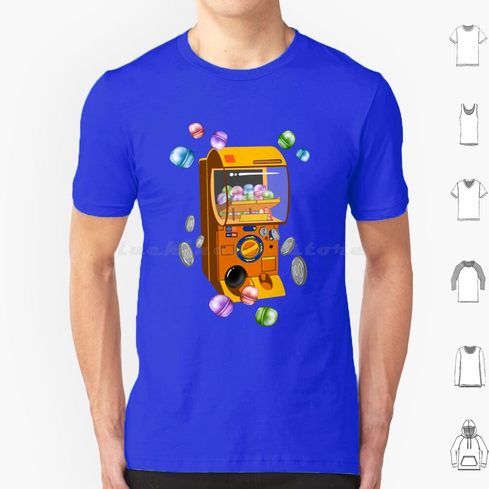 เสื้อยืดกาชา กาชา สำหรับผู้ชาย - Capsule Toy Gashapon บทวิจารณ์และราคา
